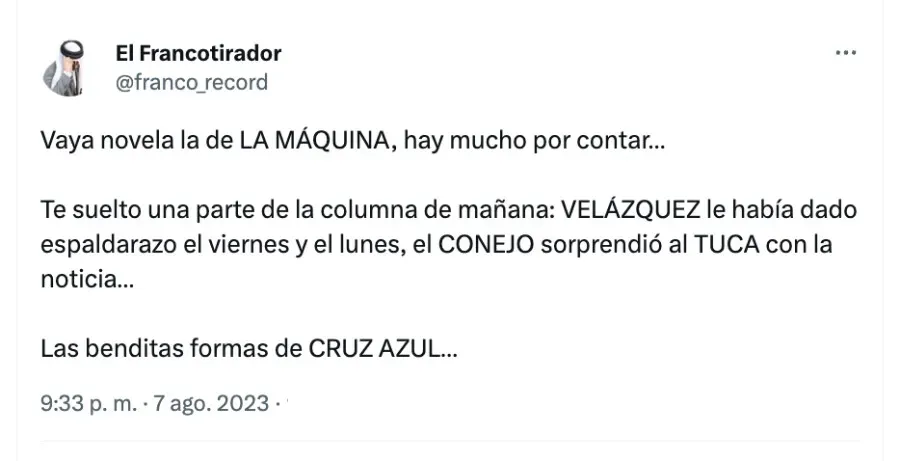 El Francotirador | Twitter