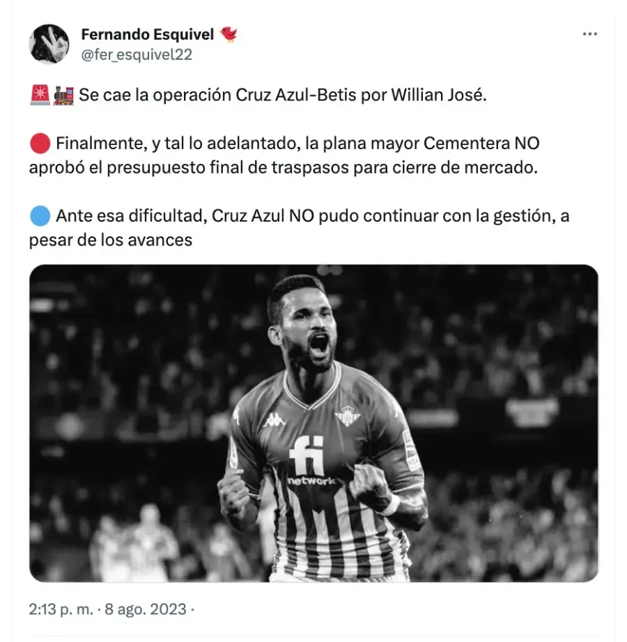 Fernando Esquivel | Twitter