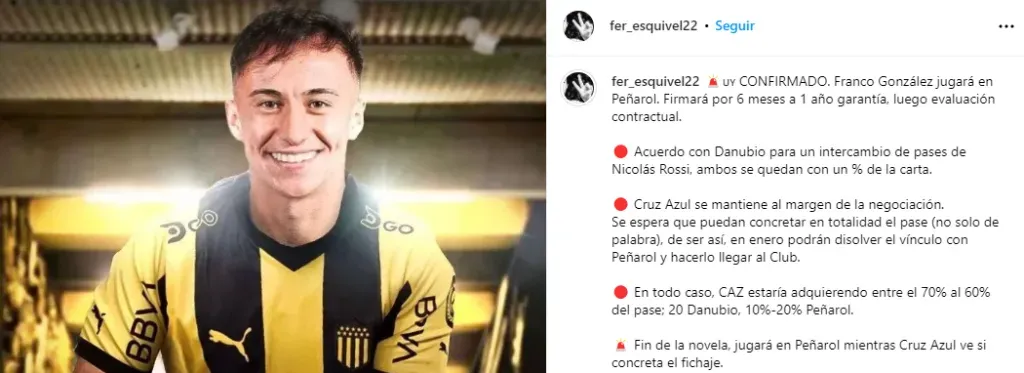 Información de Fernando Esquivel