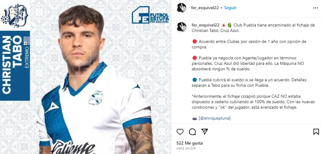 Información de Fernando Esquivel