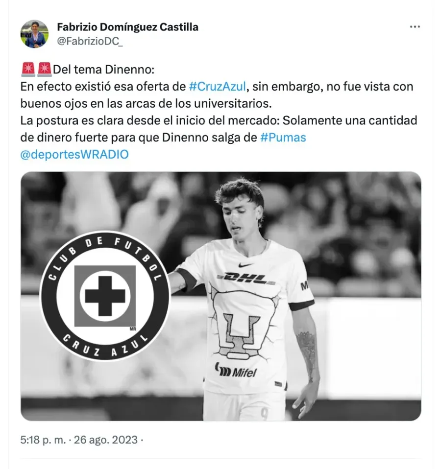 Fabrizio Domínguez | Twitter