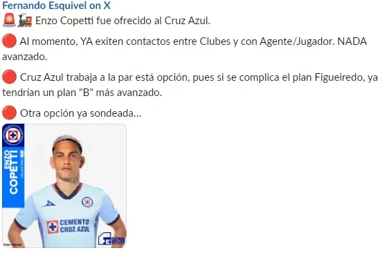 Información de Fernando Esquivel