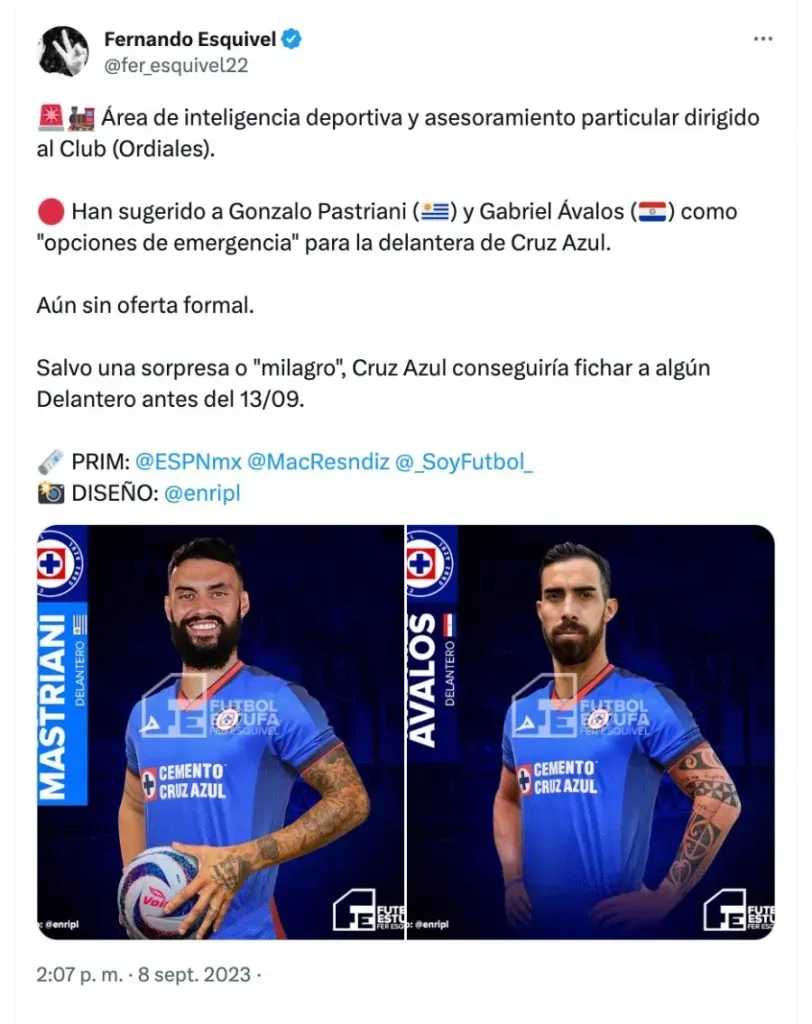 Fernando Esquivel | Twitter