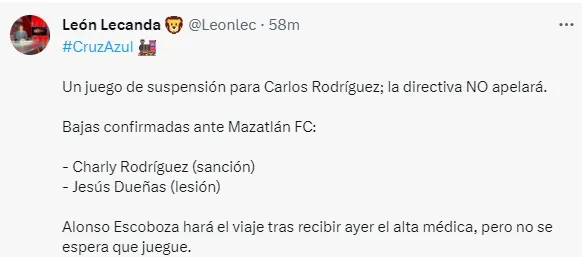 Información de León Lecanda