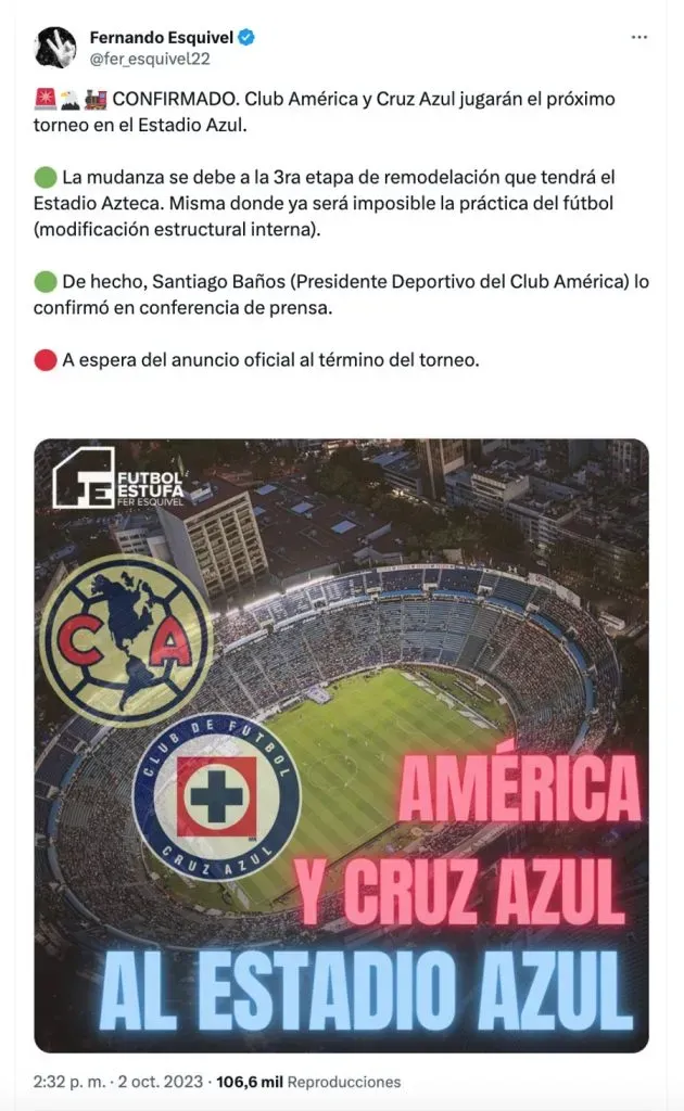 Fernando Esquivel | X (Twitter)