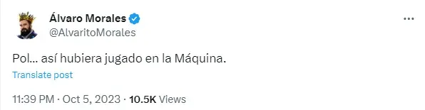 Publicación de Álvaro Morales