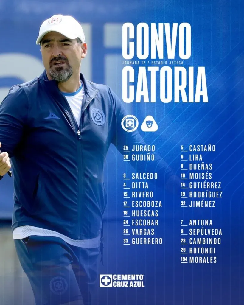 Cruz Azul | X (Twitter)