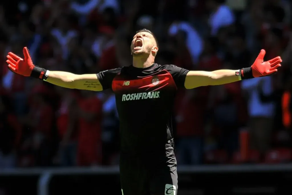 Tiago Volpi, portero del Toluca (Foto: Jam Media)
