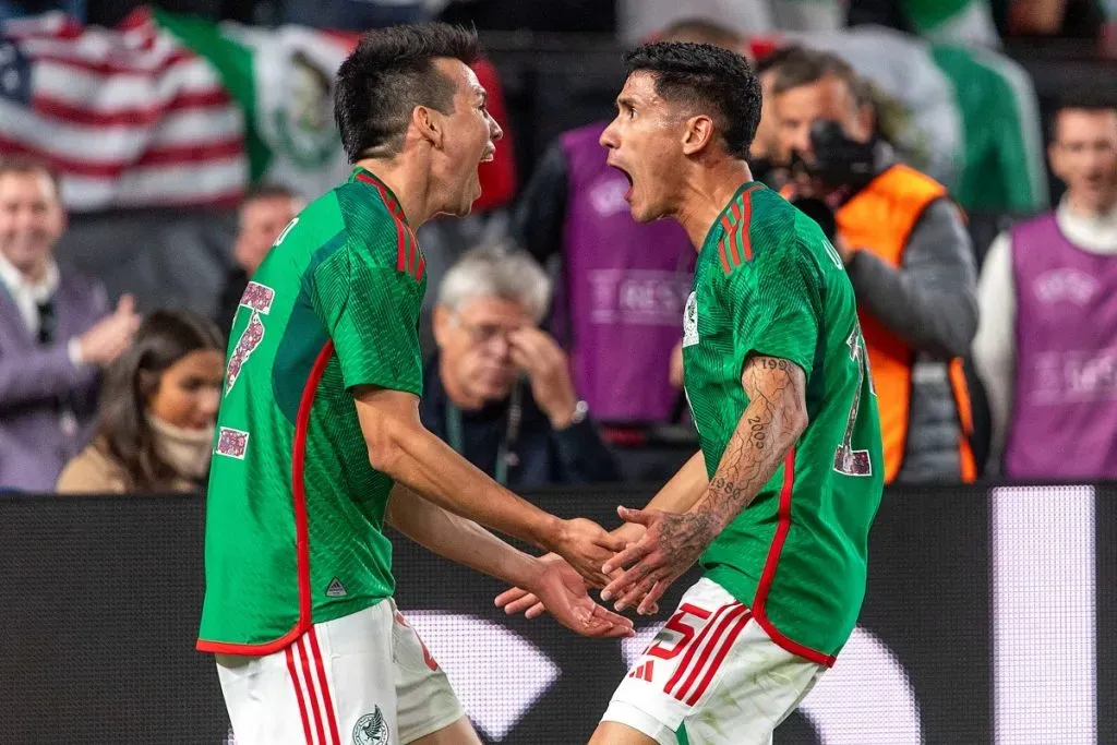 Hirving Lozano y Uriel Antuna (Foto: Imago7)