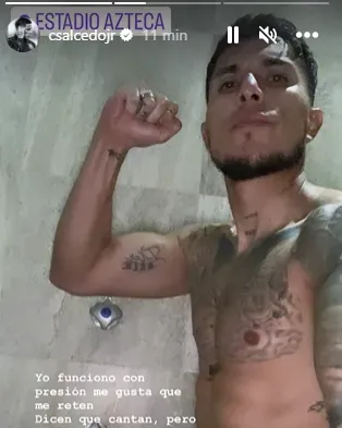 Publicación de Carlos Salcedo en Instagram