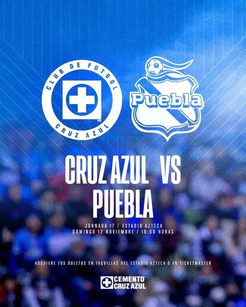 El partido contra Puebla será el último del 2023 para Cruz Azul. (Foto: Cruz Azul)