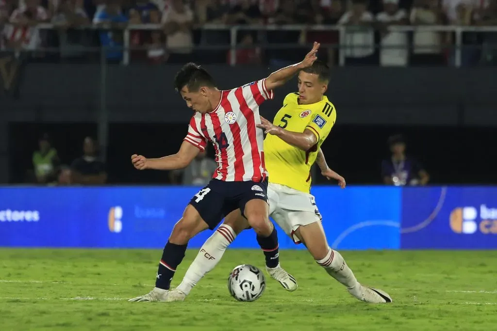 Castaño lo dio todo contra Brasil y Paraguay. (Getty Images)