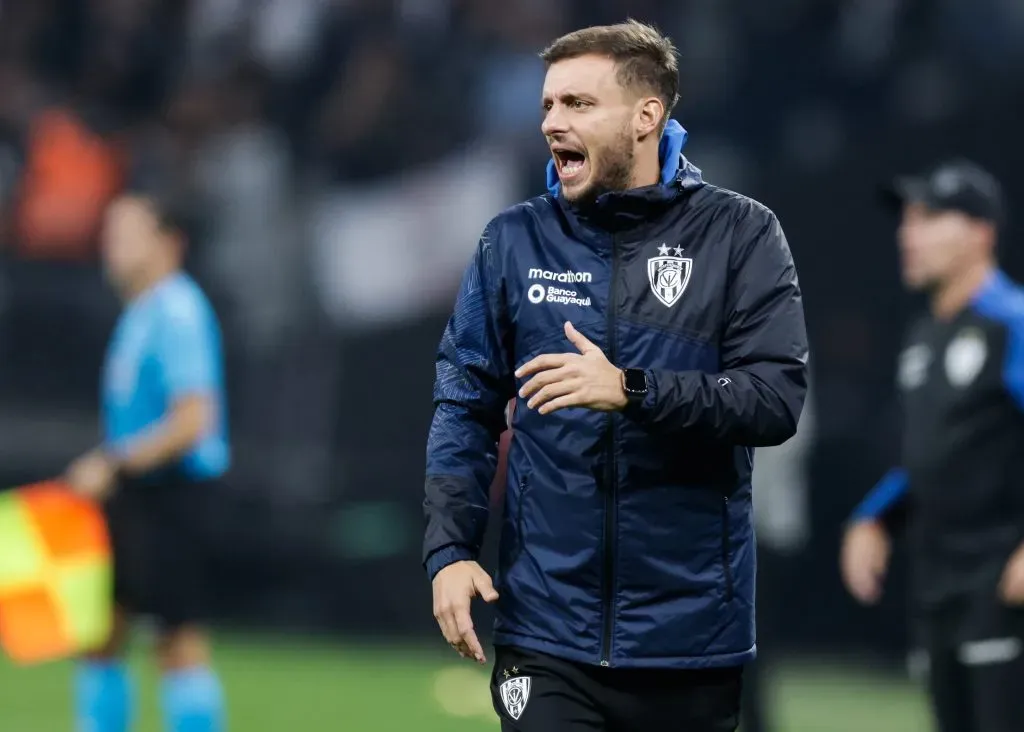 Martín Anselmi, actual DT de Independiente del Valle. (Foto: Getty Images)