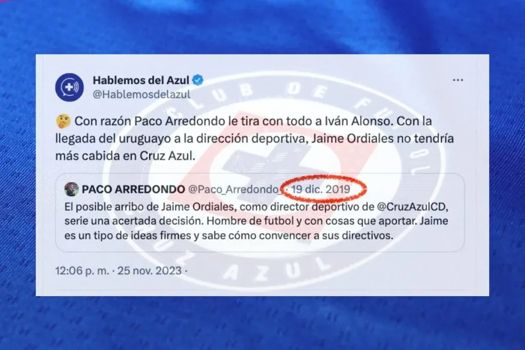 Contundente evidencia. (Imagen tomado de X)