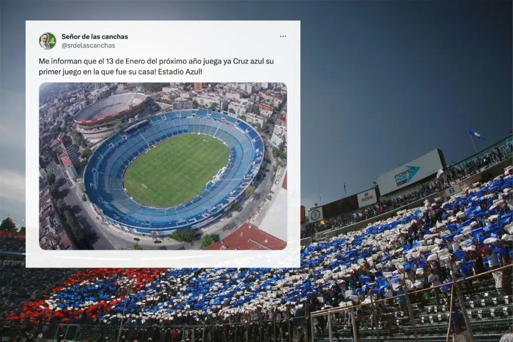 El regreso de Cruz Azul al Estadio Azul es inminente.