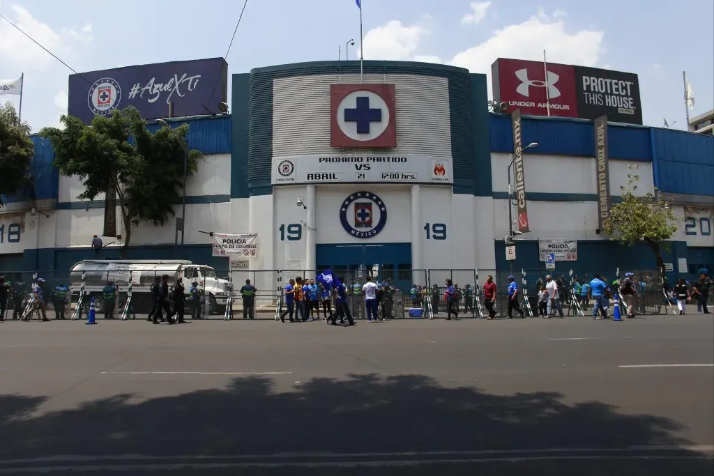 Así lucía el Estadio Azul como casa de Cruz Azul. (Foto: JamMedia)
