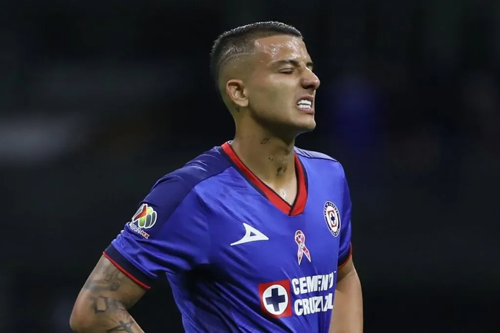 Kevin Castaño, jugador colombiano de Cruz Azul.