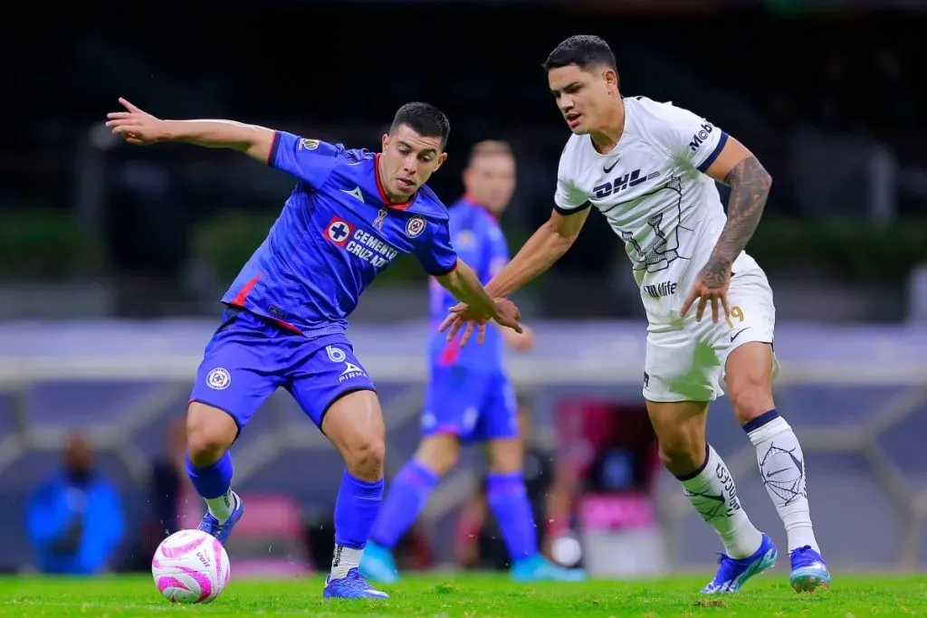 Gabriel Fernández, delantero de los Pumas de la UNAM. (Foto: Jam Media)