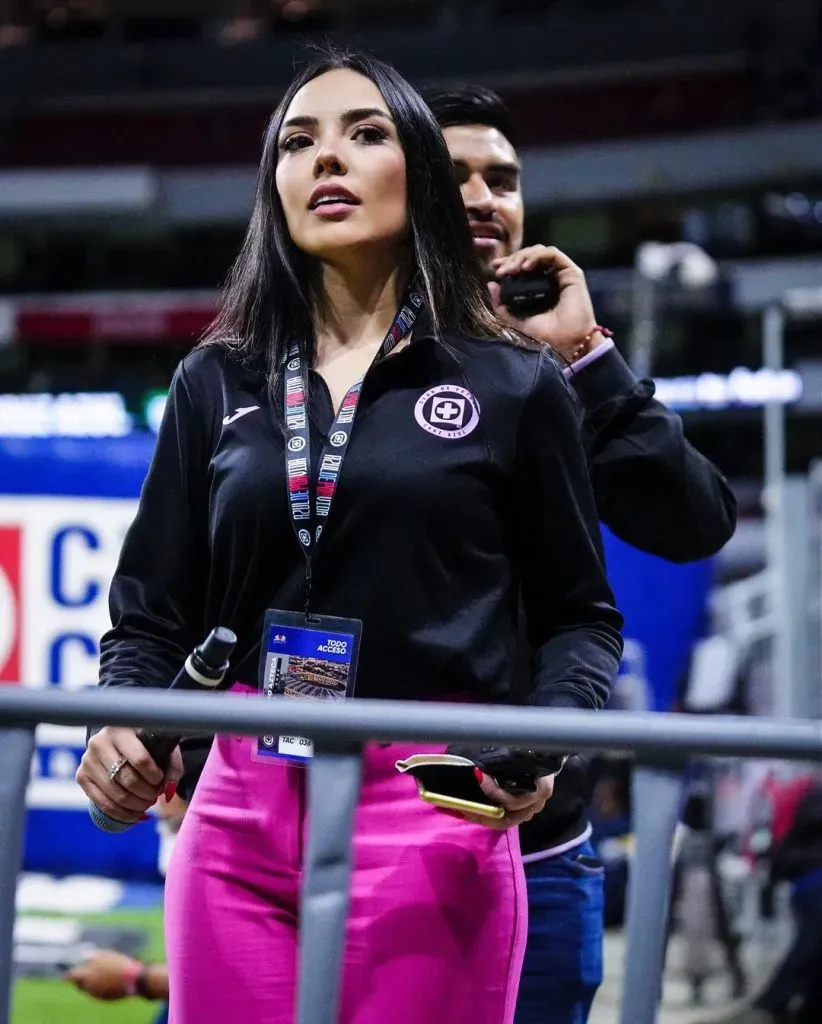 Melissa Rivas empezó a trabajar en Cruz Azul en el 2021. (Foto: @melrivasr)