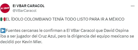 Información de este jueves en el programa El VBar Caracol