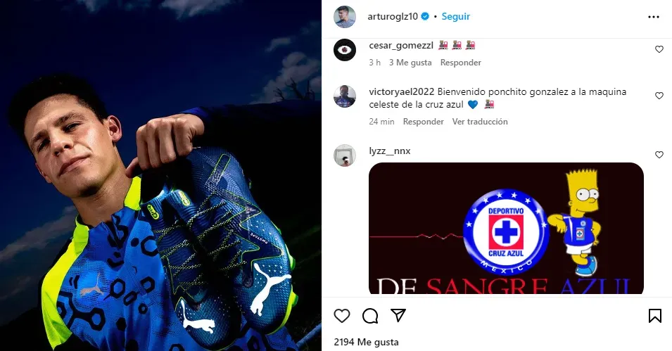 Reacciones a la última publicación de Poncho González