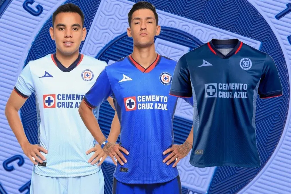 ¡Completa la trilogía azul con el tercer jersey de Cruz Azul!
