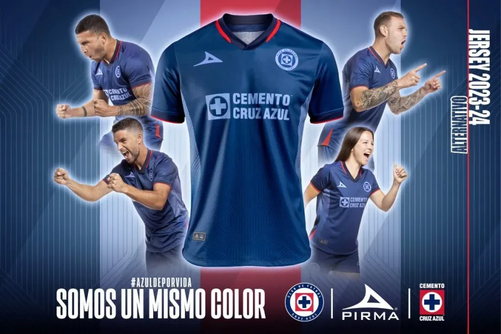 Tercer uniforme de Cruz Azul