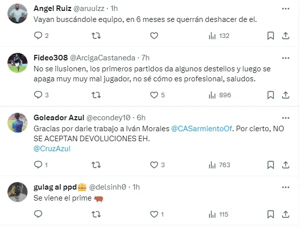 Reacciones de la afición de Cruz Azul al fichaje de Iván Morales