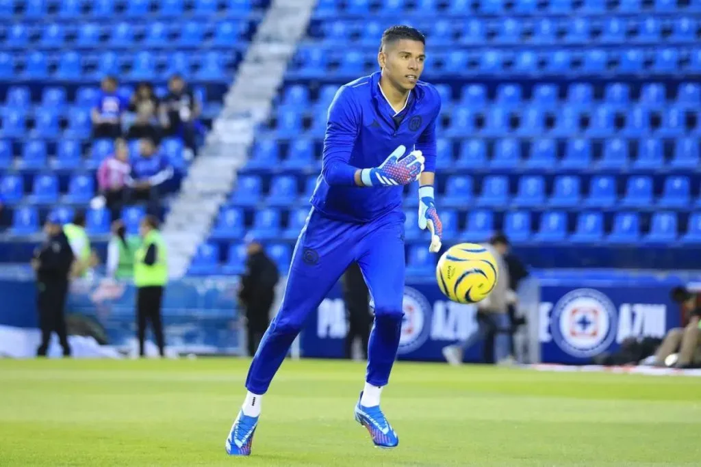 Kevin Mier, portero de Cruz Azul.