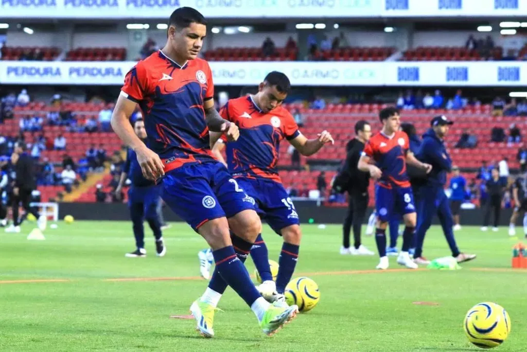 Gabriel Fernández, delantero de Cruz Azul.
