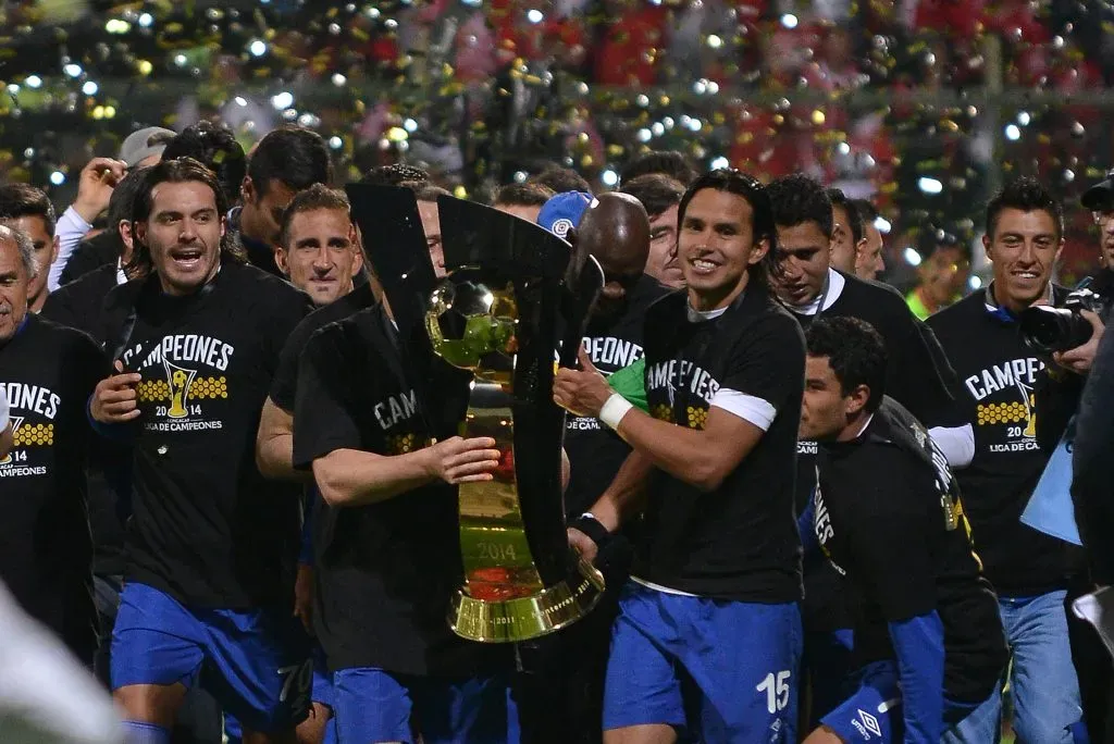 2014, la última vez de Cruz Azul campeón de Concachampions. (JAM Media)