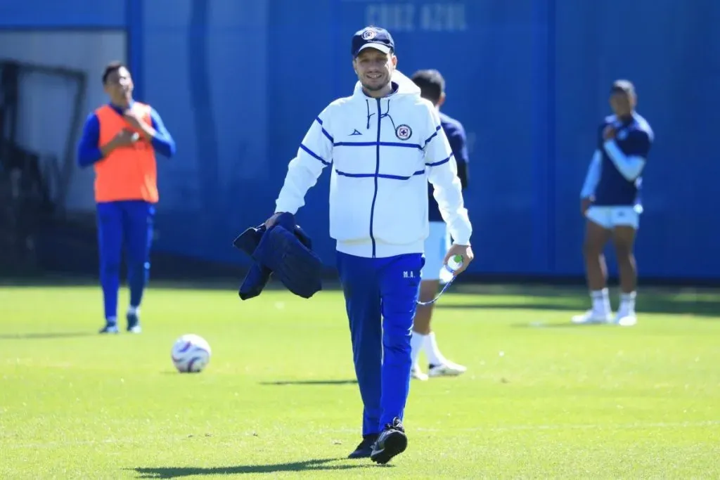 Martín Anselmi, DT de Cruz Azul