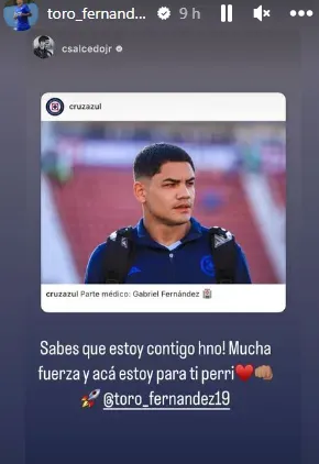 Mensaje de Carlos Salcedo al Toro Fernández