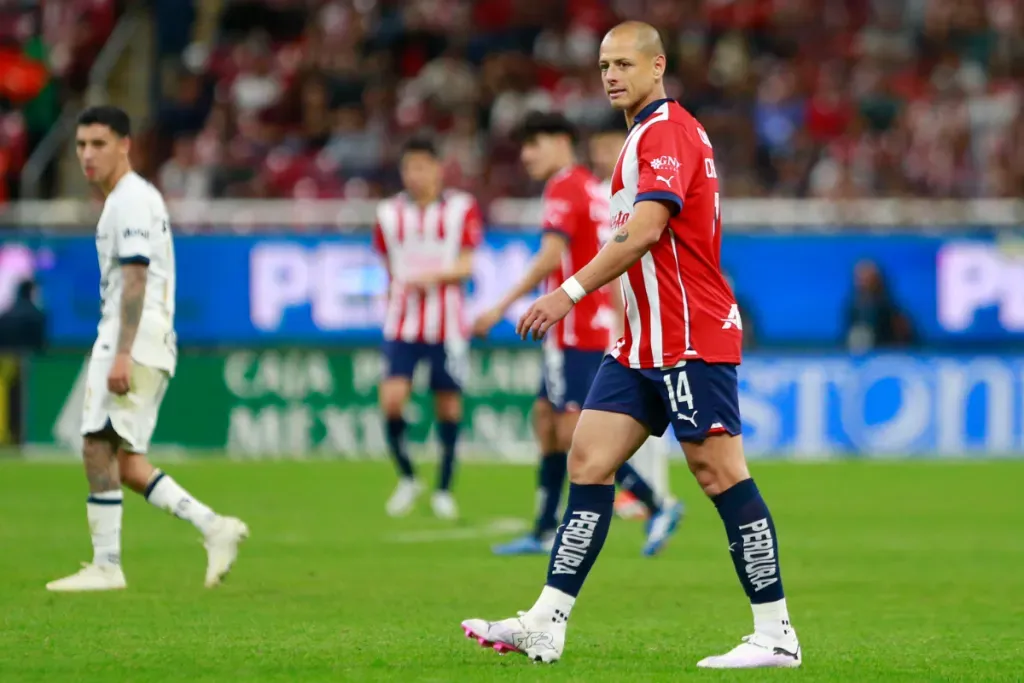 Chicharito Herández, jugador de Chivas. (Foto: Jam Media)