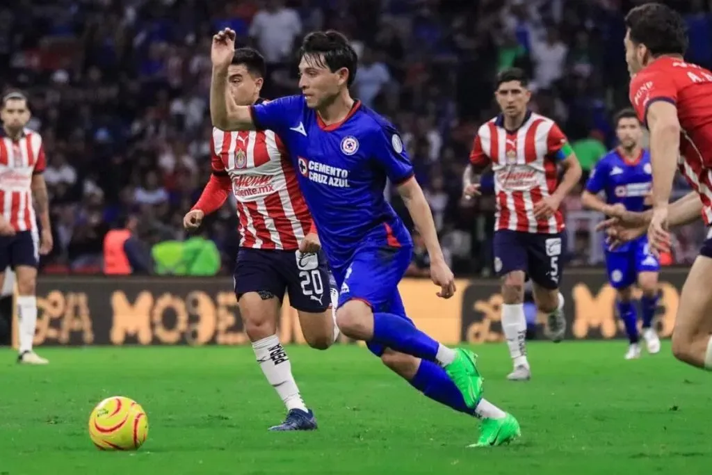 Alexis Gutiérrez, jugador de Cruz Azul.