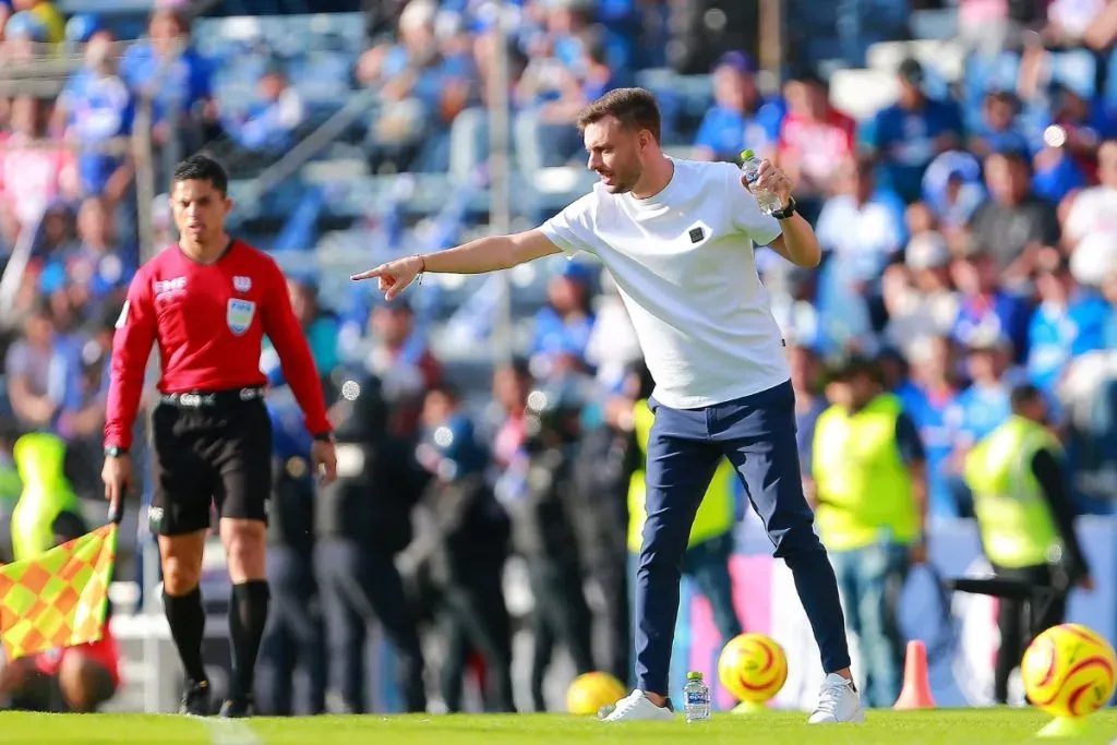 Martín Anselmi, DT de Cruz Azul. (Foto: Jam Media)