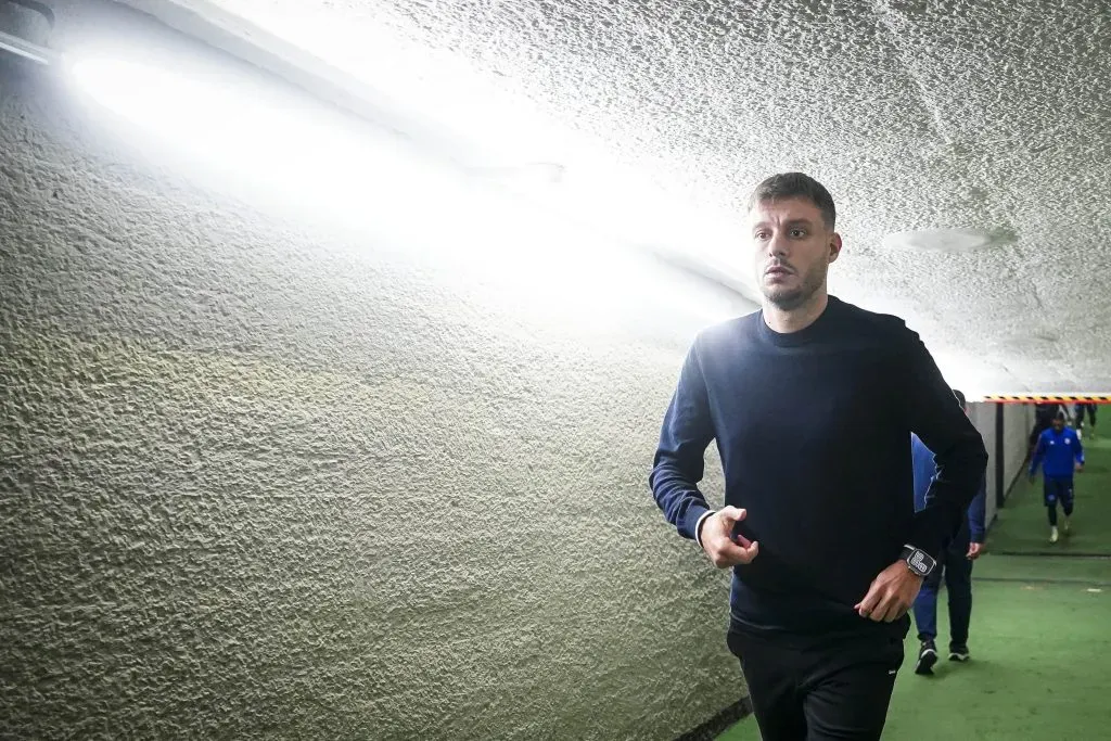 Martín Anselmi, en el tunel de Ciudad Universitaria. (Imago 7)