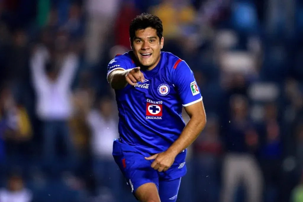 Chuletita Orozco, histórico goleador de Cruz Azul. (Foto: Jam Media)