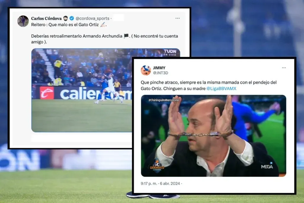 Imágenes tomadas de X (antes Twitter)