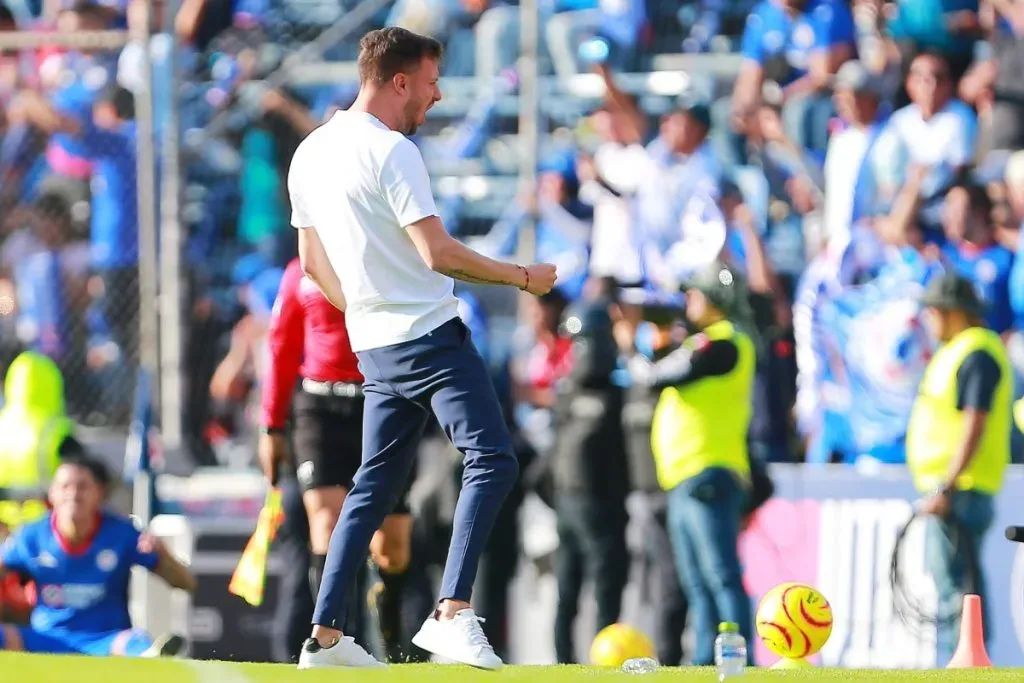 Martín Anselmi, DT de Cruz Azul. (Jam Media)