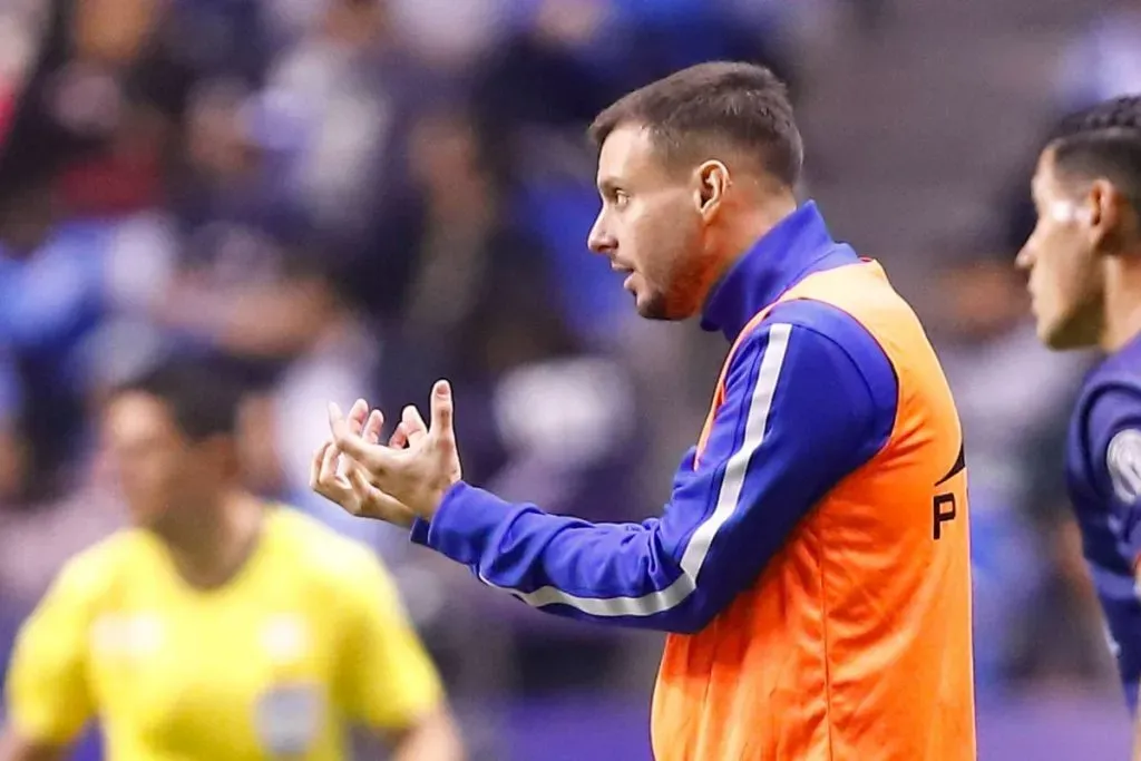 Martín Anselmi, DT de Cruz Azul.