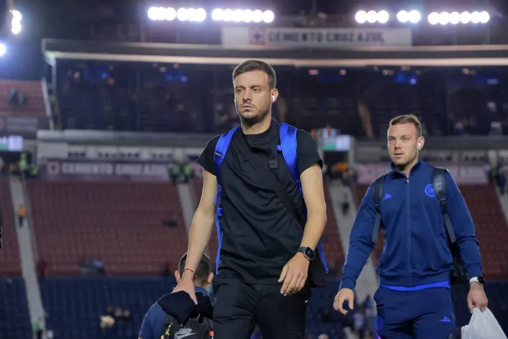 Javier Alarcón le hizo un pedido especial a Martín Anselmi (Imago 7)