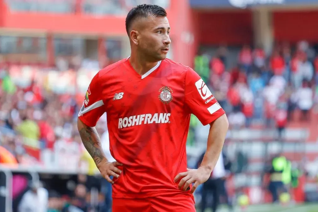 Jean Meneses, jugador de Toluca. (Foto: Jam Media)