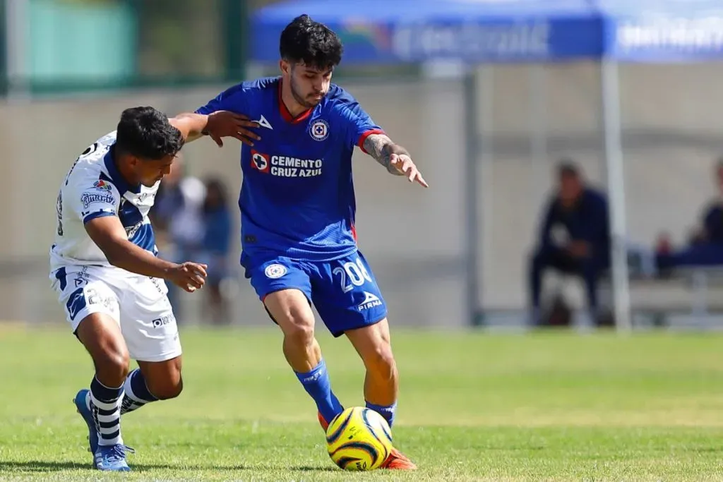 Louis Derbez, juvenil futbolista de Cruz Azul. (Foto: Imago7)