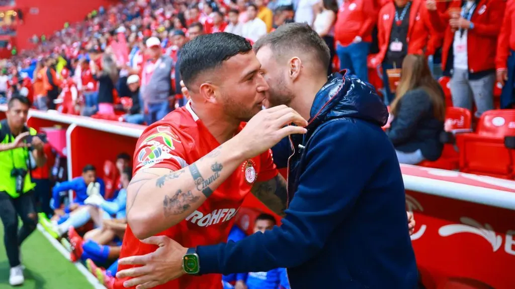 Juan Escobar se reencontró con Martín Anselmi.