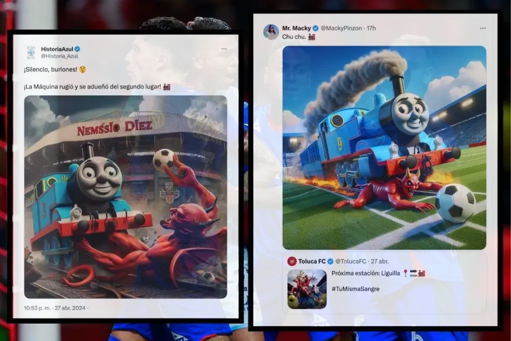 Aficionados de Cruz Azul responden a la polémica publicación de Toluca