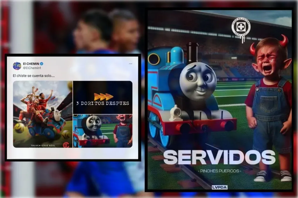 Aficionados de Cruz Azul responden a la polémica publicación de Toluca