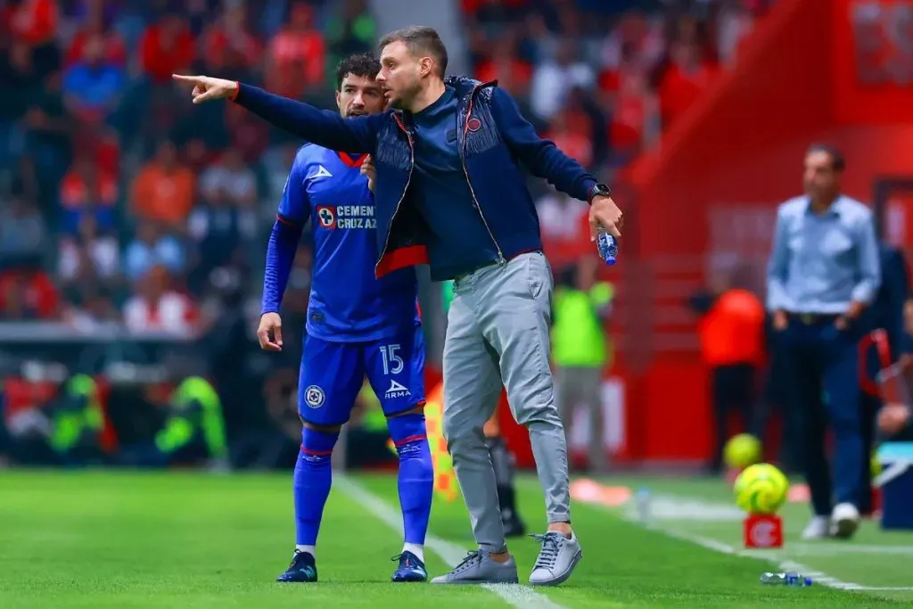 Martín Anselmi, DT de Cruz Azul. (Foto: Imago7)