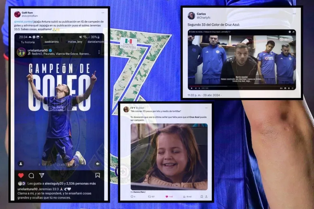 ¿Por qué la afición de Cruz Azul está obsesionada con el número 33?