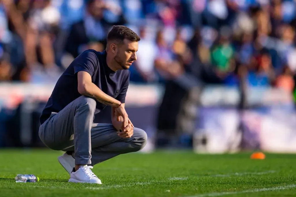 Martín Anselmi, DT de Cruz Azul.